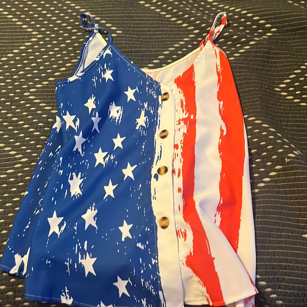 Women’s American Flag Tank Top